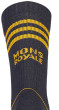 Mons Royale Signature Crew Sock - 9 iron/gold