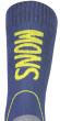Mons Royale MTB 9" Tech Sock - ink / lemon