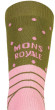 Mons Royale All Rounder Crew Sock - khaki rose