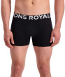 Mons Royale Hold' em Shorty Boxer - black