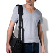 PACSAFE Carrysafe 200 Shoulder Strap - čierna