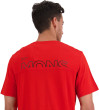 Mons Royale Tarn Merino Shift T-Shirt - retro red/black