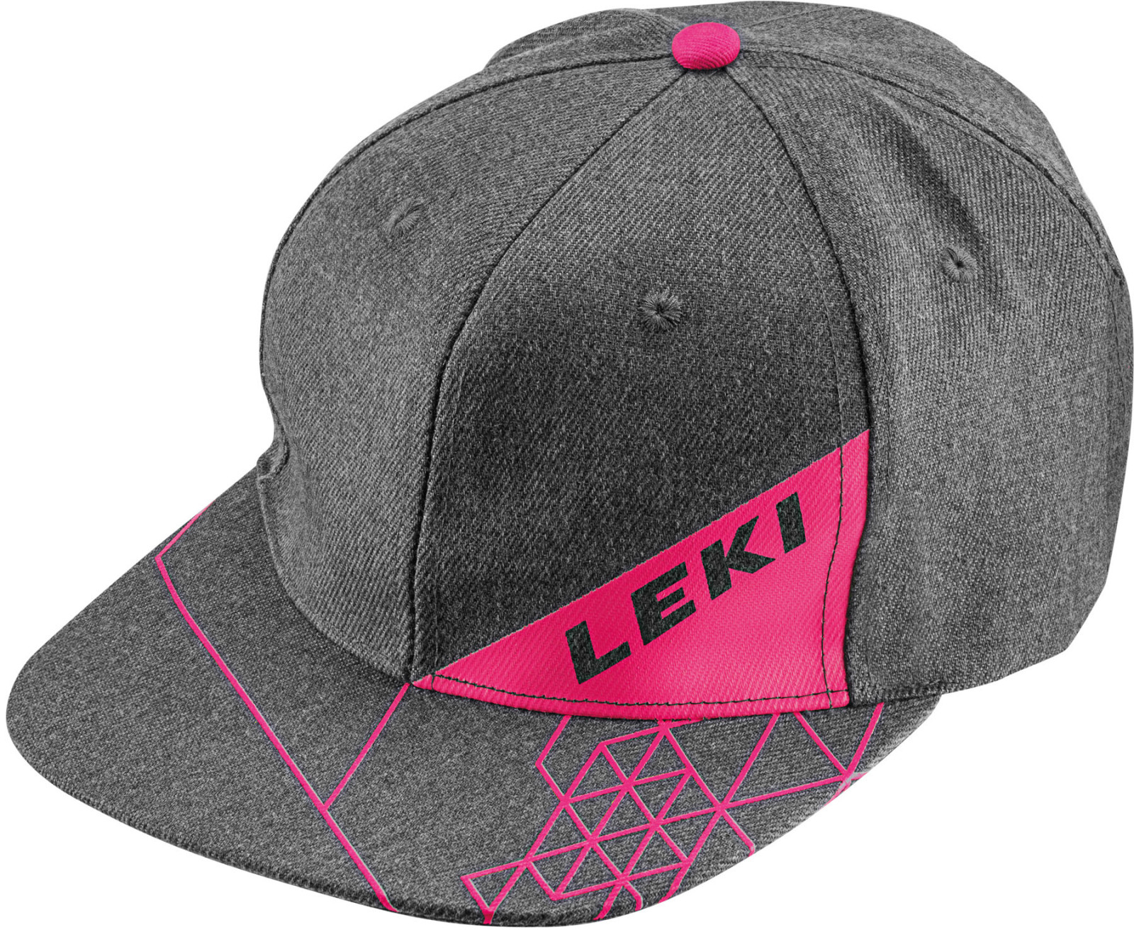 Leki Logo Cap - ružová