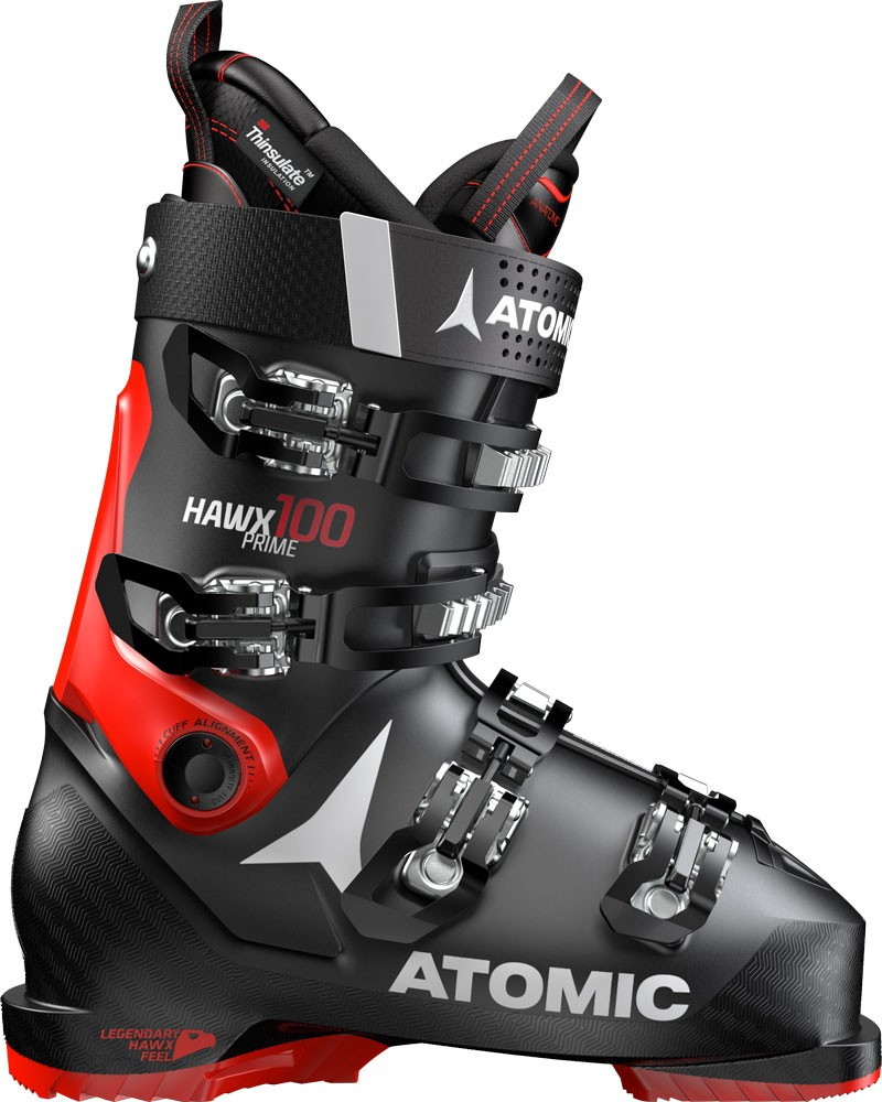 Atomic Hawx Prime 100 - čierna / červená