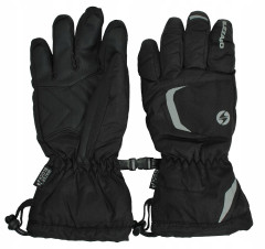 Reflex Junior Ski Gloves - čierna / strieborná