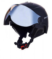 Double Visor Ski Helmet - čierna mat