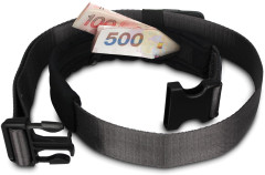 Pacsafe Cashsafe 25 Wallet Belt - čierna