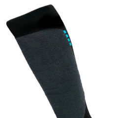 Wool Performance ski socks - čierna / modrá