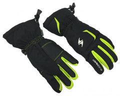 Reflex Junior Ski Gloves - čierna / zelená