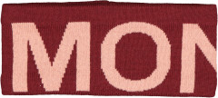 Mons Royale Arcadia Headband - wine / dusty pink