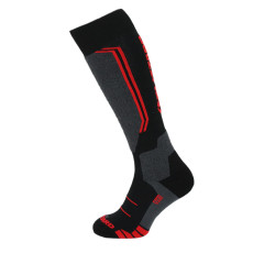 Allround Wool Ski Socks - čierna / červená