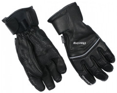 BLIZZARD lyžařské rukavice Racing Leather ski gloves, black/silver