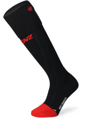 Heat Sock 6.1 Toe Cap Compression - čierna / červená