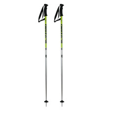 Šport Ski Poles - čierna/žltá/strieborná