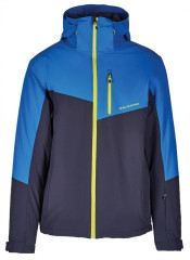 Blizzard Mens Ski Jacket Cervinia - grey/bright blue