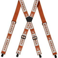 Armada Stage Suspenders - oranžová/sivá