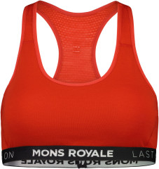 Mons Royale Sierra Sports Bra - retro red