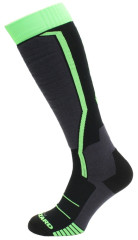BLIZZARD lyžařské ponožky Allround ski socks, black/anthracite/green, AKCE