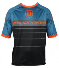 Mondraker Enduro/Trail Jersey Short - black/petroleum/orange
