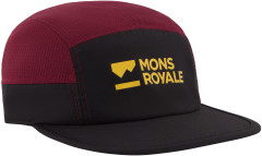 Mons Royale Velocity Trail Cap - chocolate/black