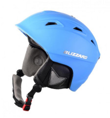 BLIZZARD helma Demon ski helmet, neon blue matt, AKCE