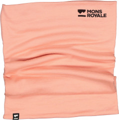 Mons Royale Double Up Neckwarmer - peach
