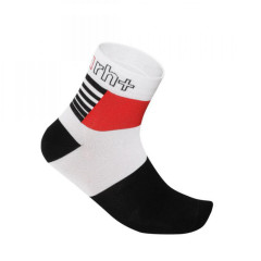 Rh+ Zeta Sock 9 - white/black/red