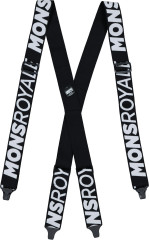 Mons Royale Afterbang Suspenders - black / white
